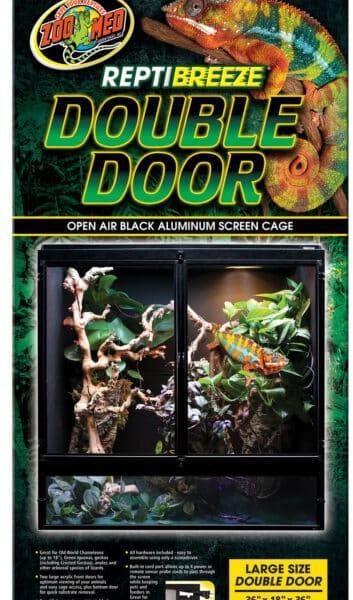Terariu NT-14 Repti Breeze cu uși duble 91×46×91 cm – Zoo Med