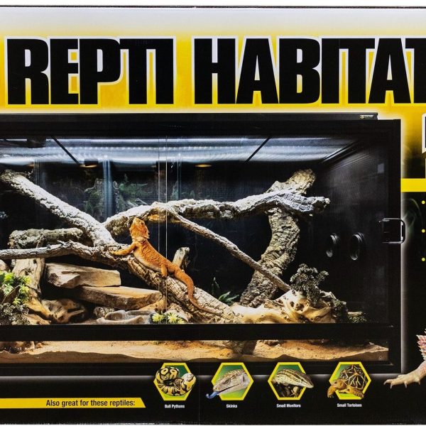 NT-120 Repti Habitat Pro 120 – terariu profesional Zoo Med, 121 × 61 × 61 cm