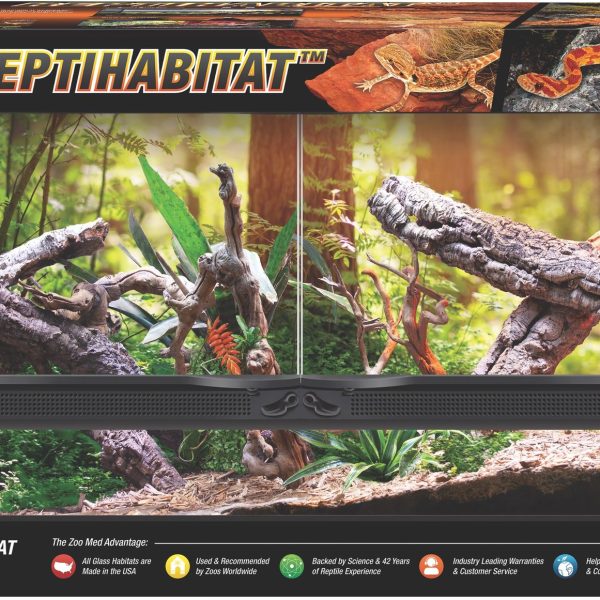 NT-25DW REPTIHABITAT 76*40*30CM Usa Dubla